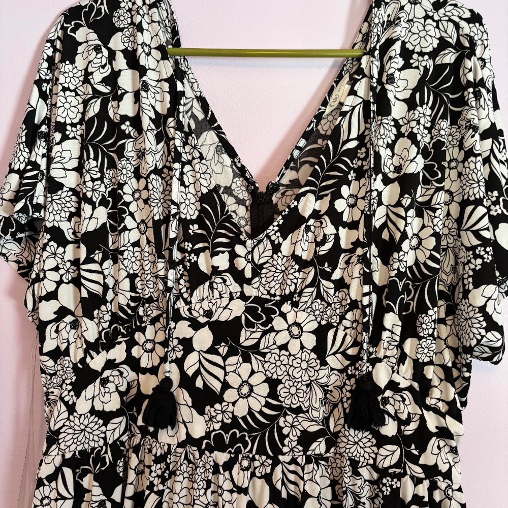 Women’s silky print jumpsuit